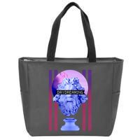 Day Dreaming Statue Zip Tote Bag