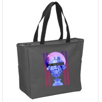 Day Dreaming Statue Zip Tote Bag