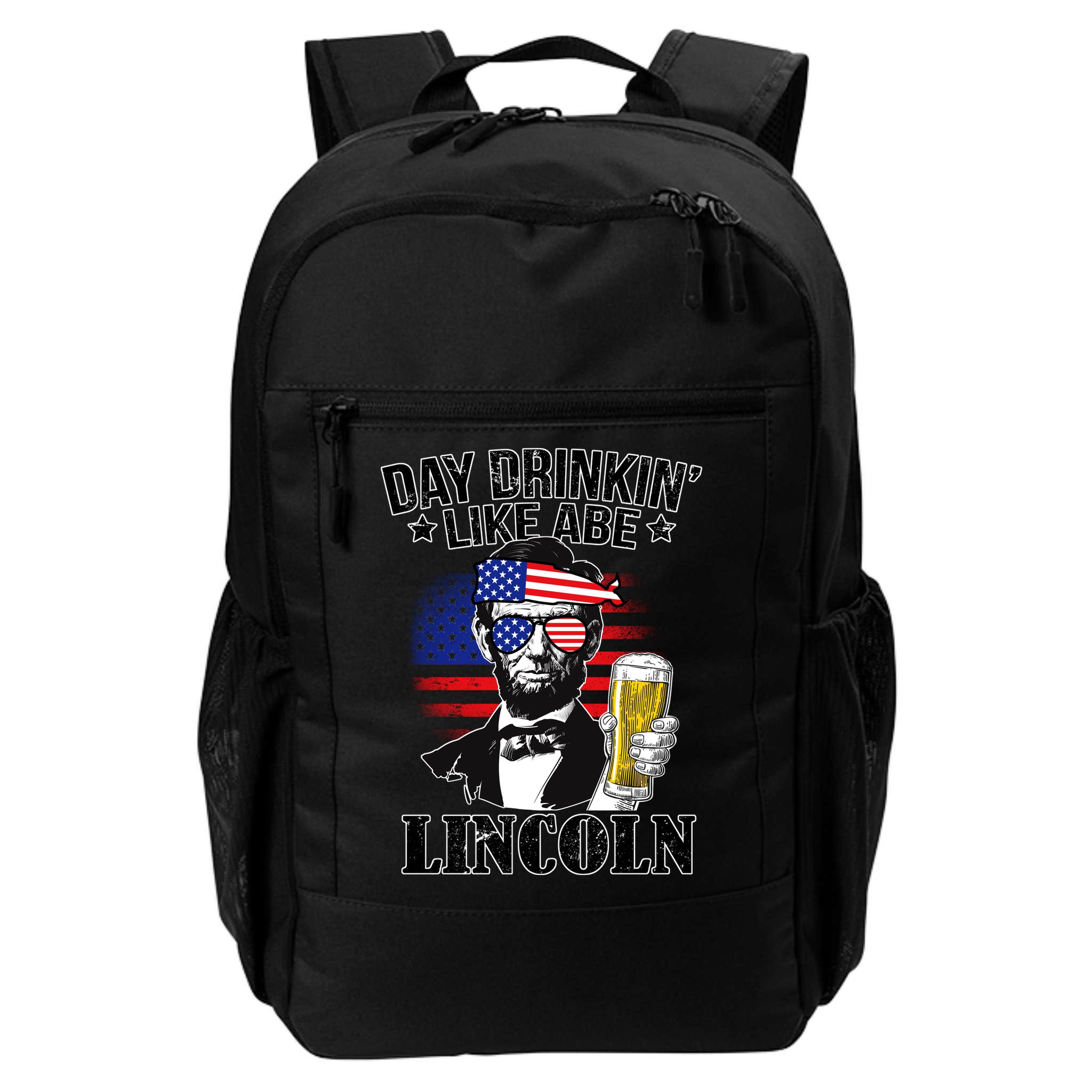 Day Drinkin' Like Abe Lincoln Backpack