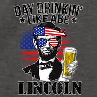 Day Drinkin' Like Abe Lincoln Vector Backpack