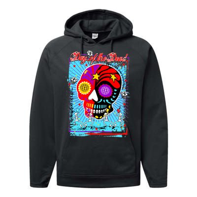 Day of the Dead Performance Fleece Hoodie