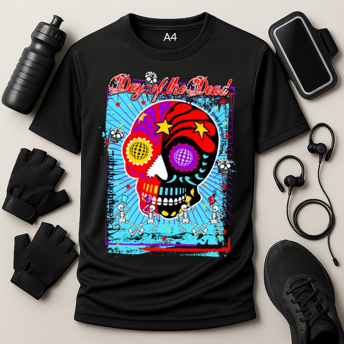 Day of the Dead Cooling Performance Crew T-Shirt