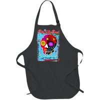 Day of the Dead Full-Length Apron With Pockets