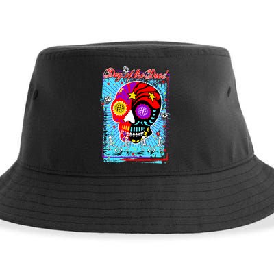 Day of the Dead Sustainable Bucket Hat