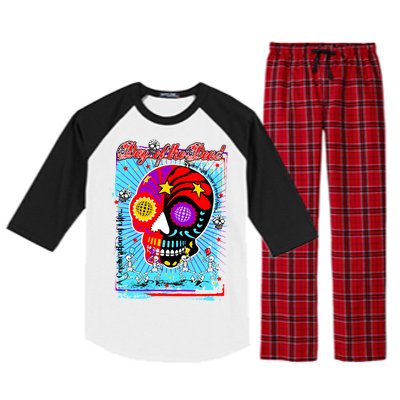 Day of the Dead Raglan Sleeve Pajama Set