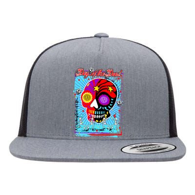 Day of the Dead Flat Bill Trucker Hat