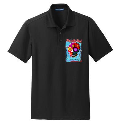 Day of the Dead Dry Zone Grid Polo