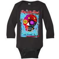 Day of the Dead Baby Long Sleeve Bodysuit