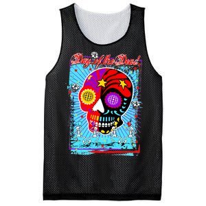 Day of the Dead Mesh Reversible Basketball Jersey Tank