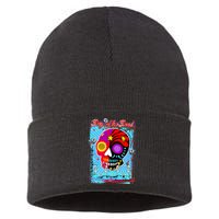 Day of the Dead Sustainable Knit Beanie