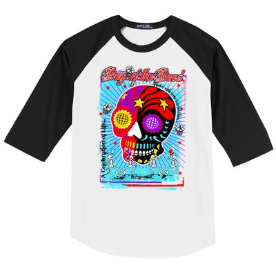 Day of the Dead Baseball Sleeve Shirt