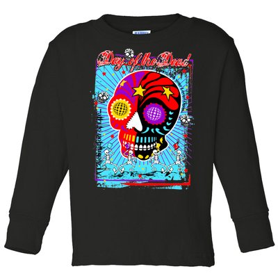 Day of the Dead Toddler Long Sleeve Shirt