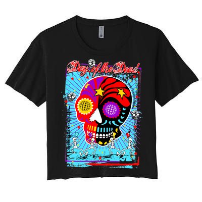 Day of the Dead Women's Crop Top Tee