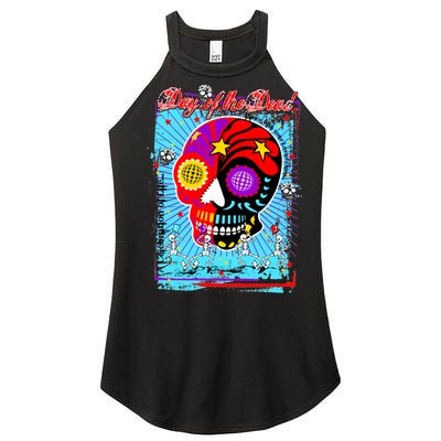 Day of the Dead Women's Perfect Tri Rocker Tank