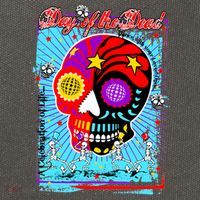 Day of the Dead Cotton Canvas Backpack