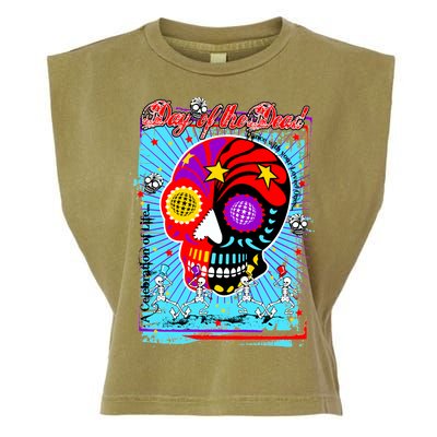 Day of the Dead Garment-Dyed Women's Muscle Tee