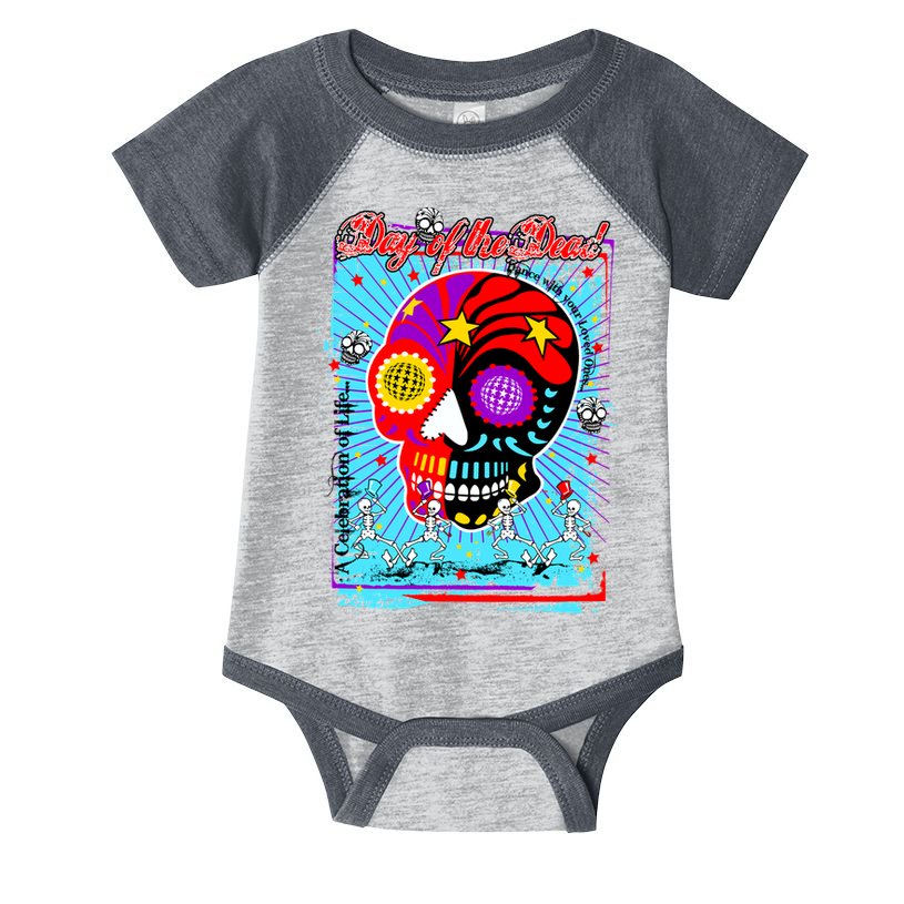 Day of the Dead Infant Baby Jersey Bodysuit