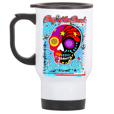 Day of the Dead Stainless Steel Travel Mug