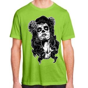 Day Of The Dead Beauty Skeleton Adult ChromaSoft Performance T-Shirt