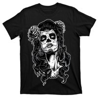 Day Of The Dead Beauty Skeleton T-Shirt