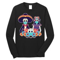 Day Of The Dead Dia De Los Muertos Quarantine Long Sleeve Shirt