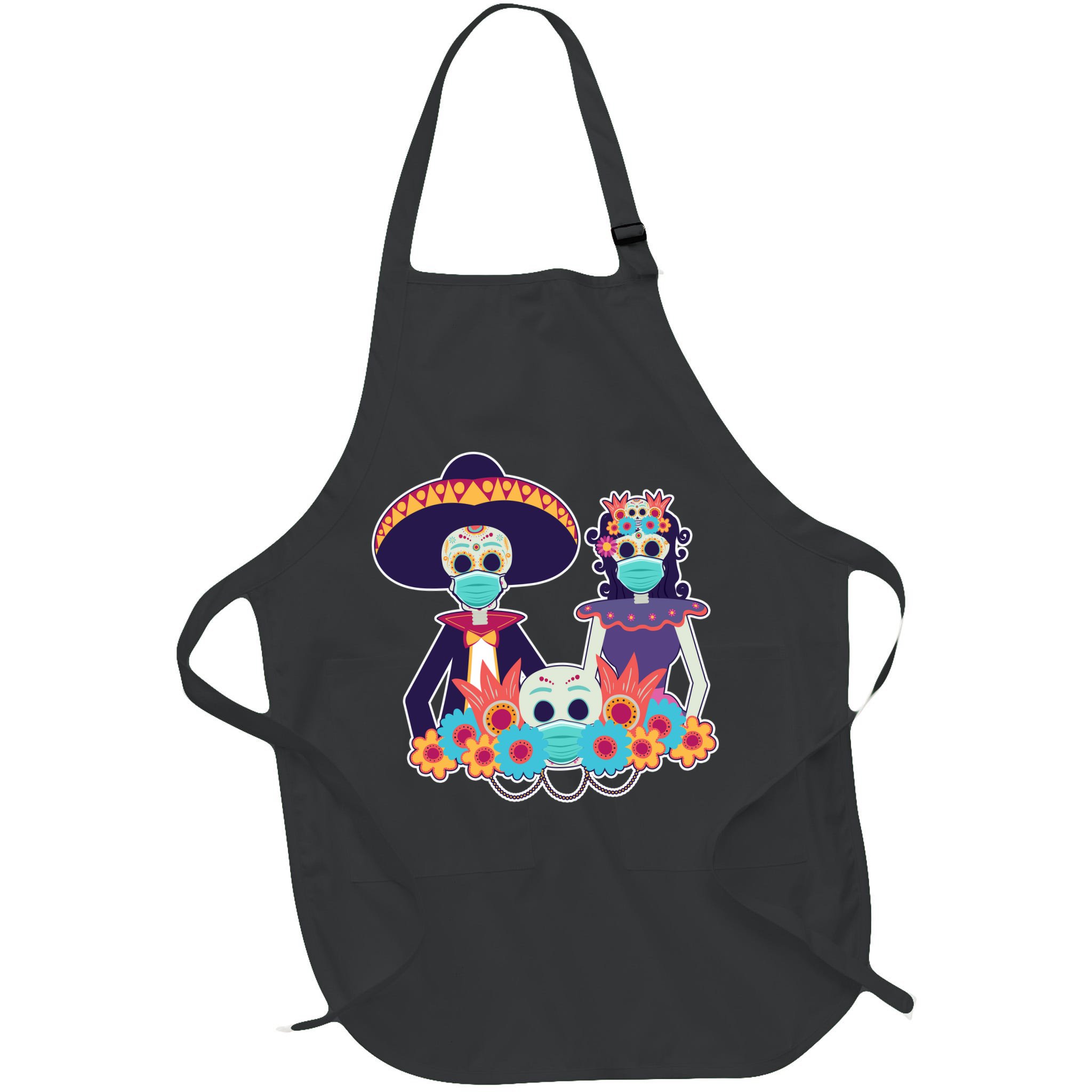 Day Of The Dead Dia De Los Muertos Quarantine Apron