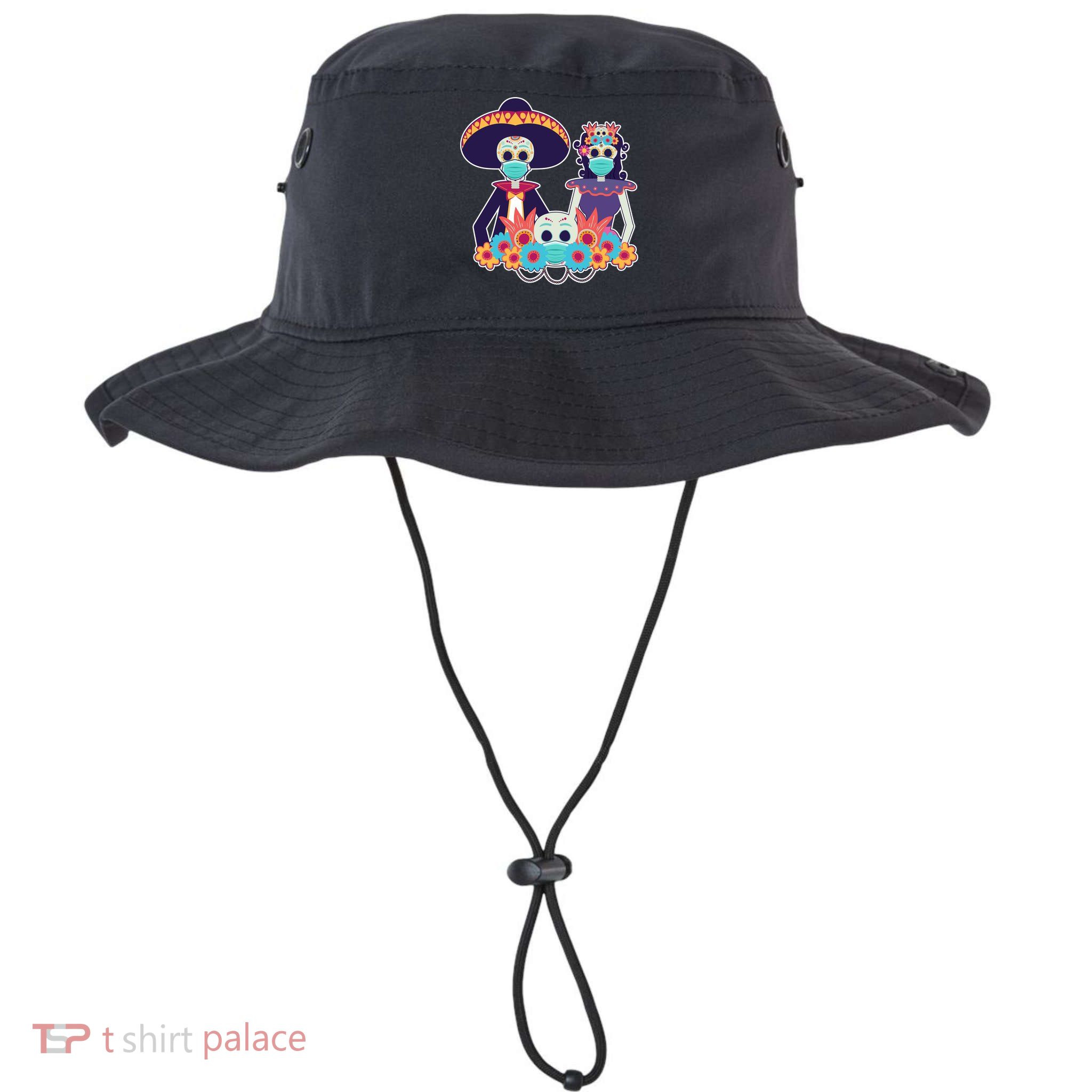Day Of The Dead Dia De Los Muertos Quarantine Bucket Hat