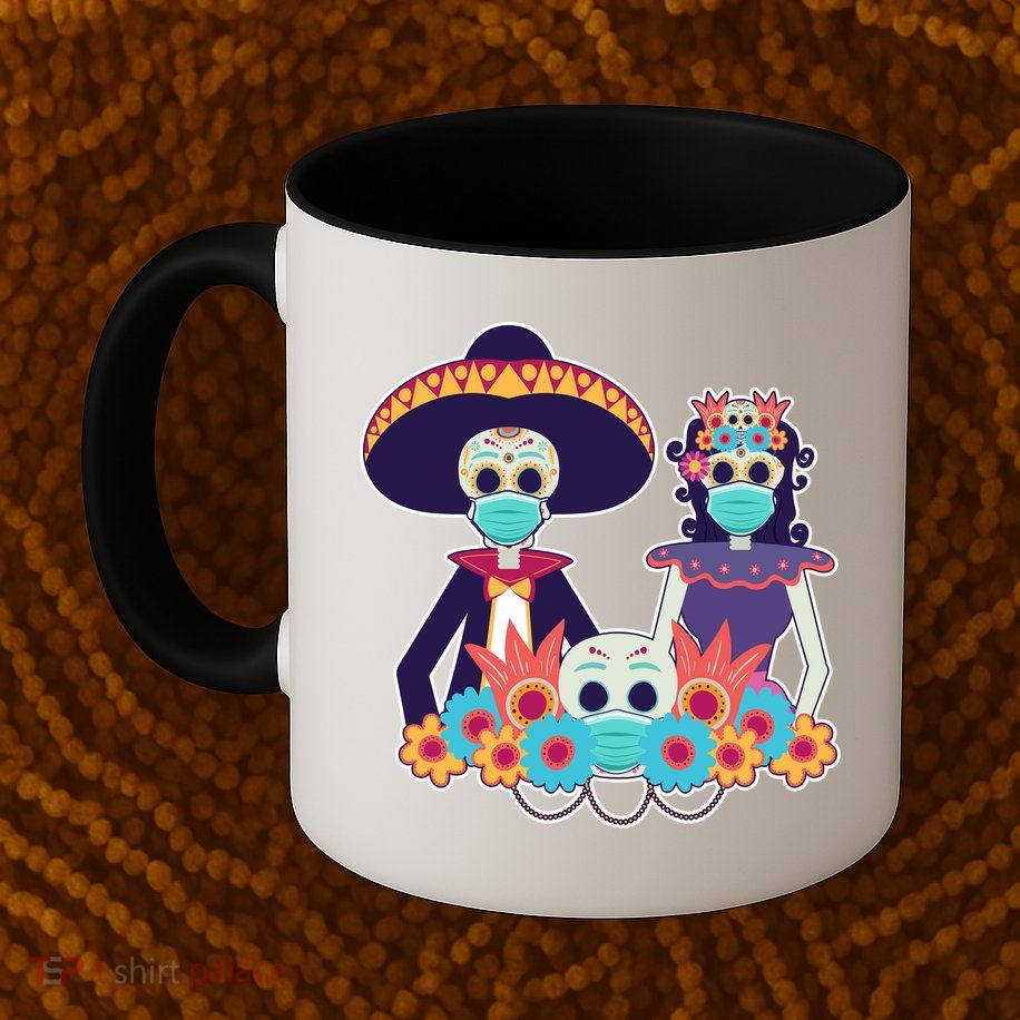 Day Of The Dead Dia De Los Muertos Quarantine Mug