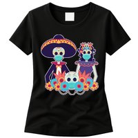 Day Of The Dead Dia De Los Muertos Quarantine Womens T-Shirt