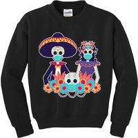 Day Of The Dead Dia De Los Muertos Quarantine Kids Sweatshirt