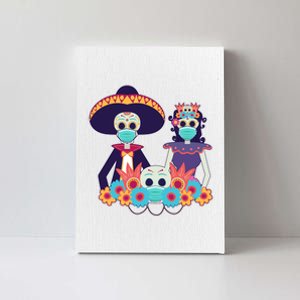 Day Of The Dead Dia De Los Muertos Quarantine Canvas