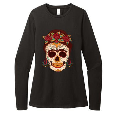 Day Of The Dead Female Womens CVC Long Sleeve Shirt