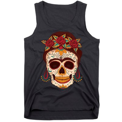 Day Of The Dead Female Tank Top