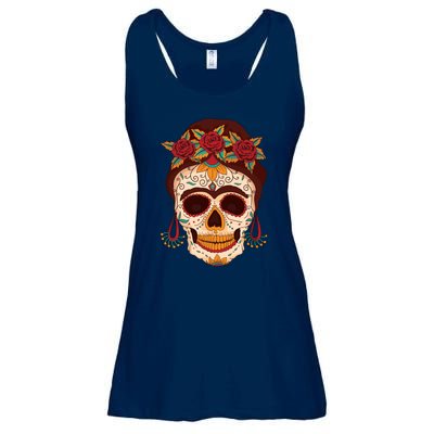 Day Of The Dead Female Ladies Essential Flowy Tank