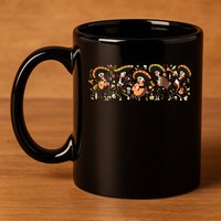 Day Of The dead Mariachi  11oz C Handle Ceramic Mug