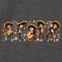 Day Of The dead Mariachi  Vector Backpack