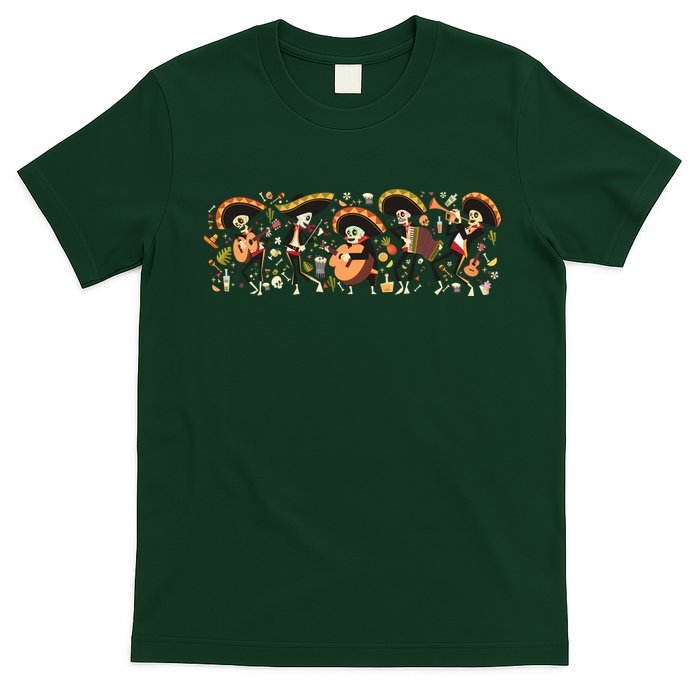 Day Of The dead Mariachi  T-Shirt