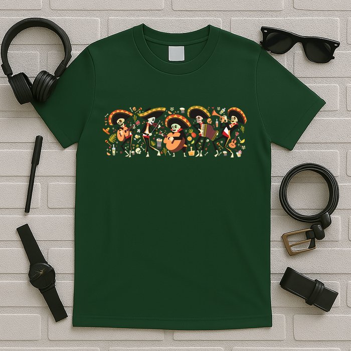 Day Of The dead Mariachi  T-Shirt