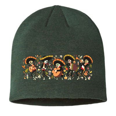 Day Of The dead Mariachi  Sustainable Beanie