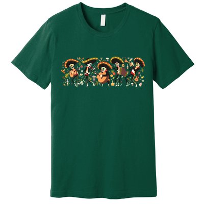 Day Of The dead Mariachi  Premium T-Shirt
