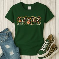 Day Of The dead Mariachi  Womens T-Shirt