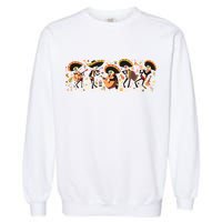 Day Of The dead Mariachi  Garment-Dyed Sweatshirt
