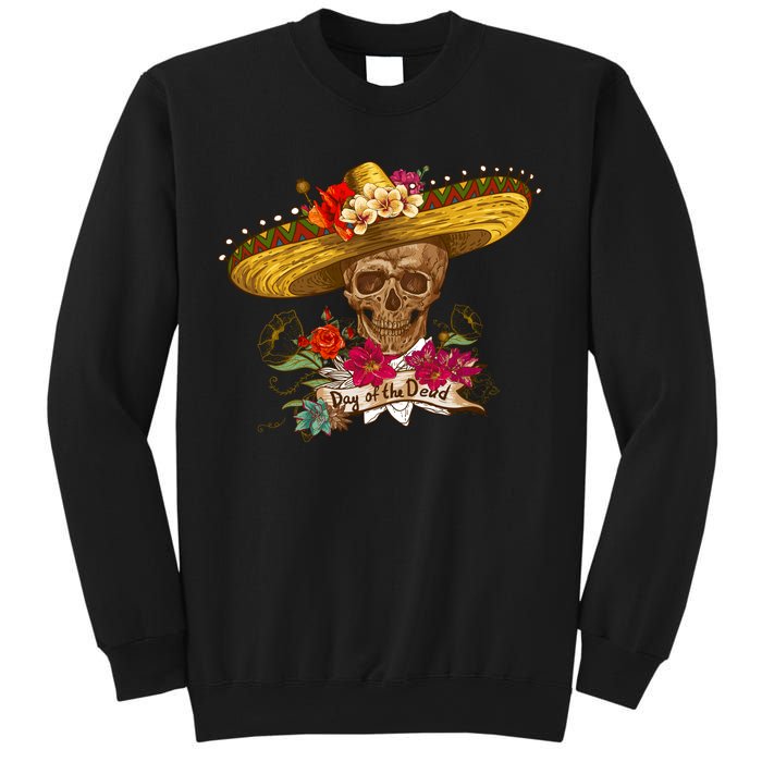 Day Of The Dead Mexican Skull Sweatshirt