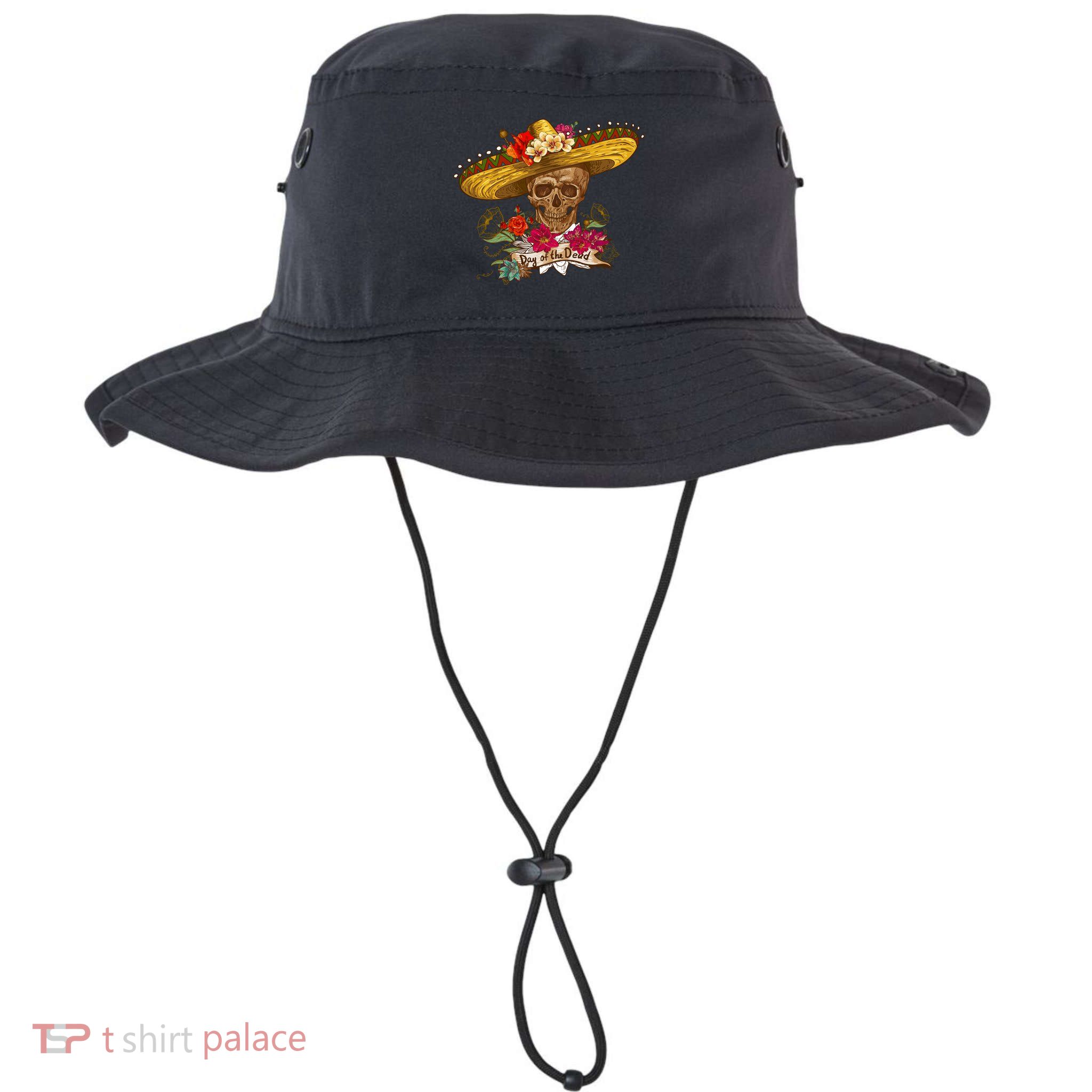 Day Of The Dead Mexican Skull Bucket Hat
