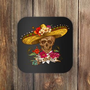 Day Of The Dead Mexican Skull Coaster