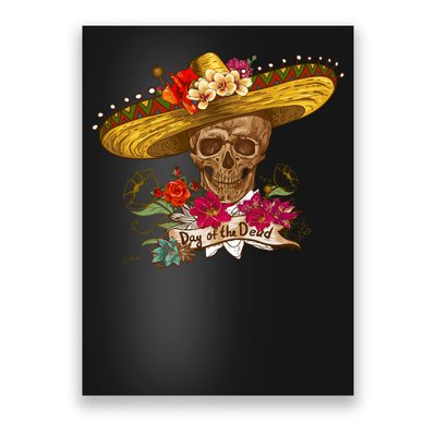 Day Of The Dead Mexican Skull Poster