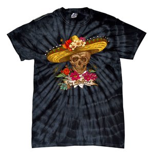 Day Of The Dead Mexican Skull Tie-Dye T-Shirt