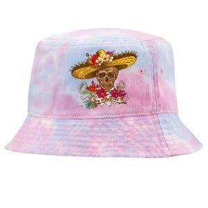 Day Of The Dead Mexican Skull Tie-Dyed Bucket Hat