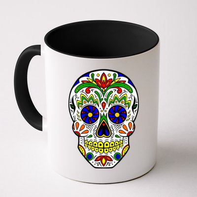 Day of the Dead Skull dia de los Muertos Mug
