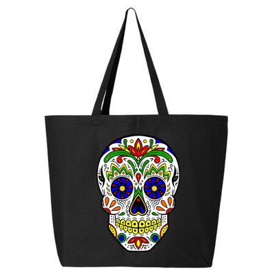 Day of the Dead Skull dia de los Muertos 25L Jumbo Tote